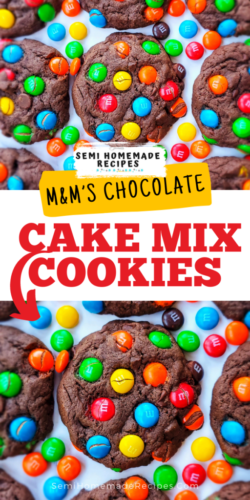 M&M’S CHOCOLATE CAKE MIX COOKIES (9)