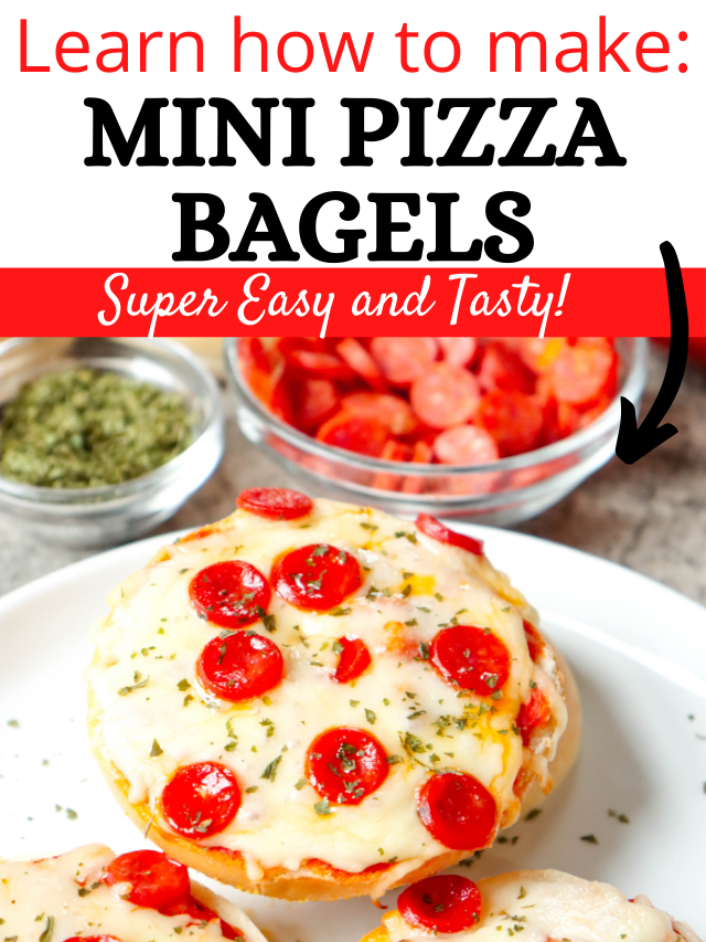 How to Make Mini Pizza Bagles