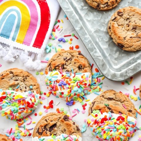 No Bake Sprinkle Cookie Treats (1)