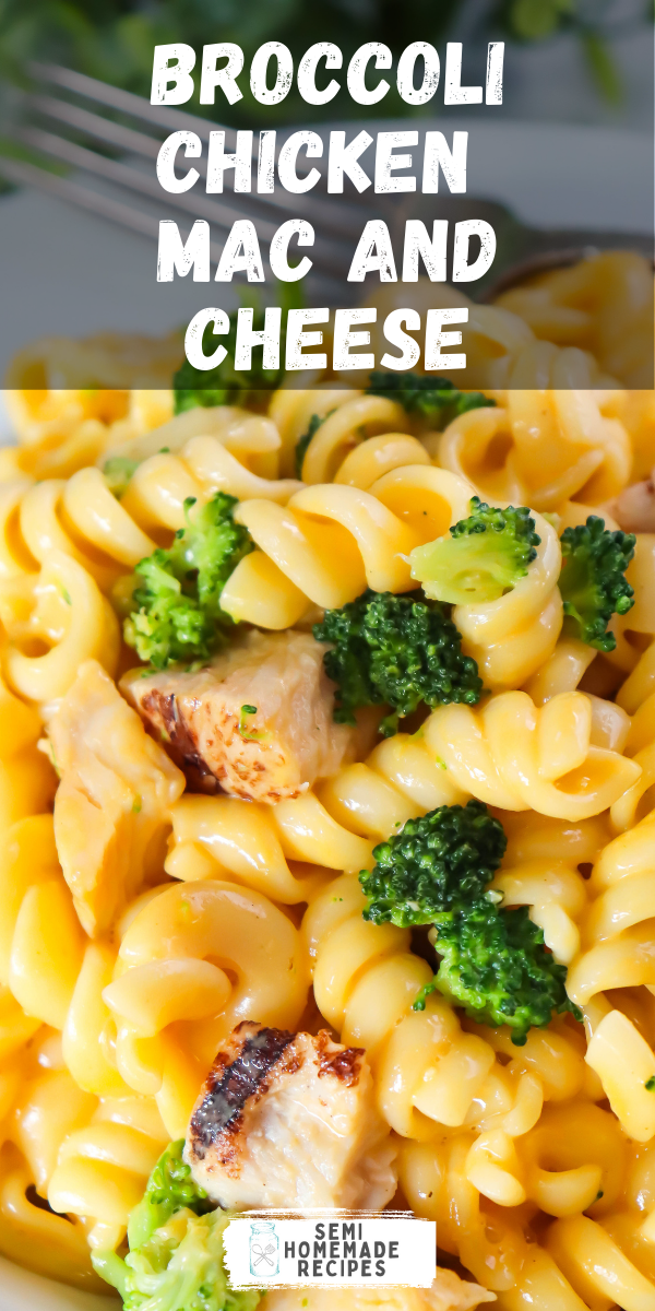 BROCCOLI CHICKEN 
MAC AND CHEESE