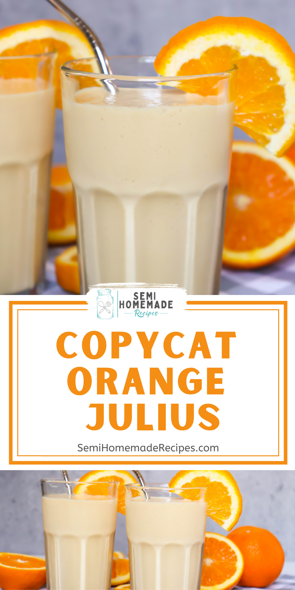 Have you ever had an Orange Julius? You've got to try this easy homemade Copycat Orange Julius recipe!