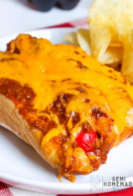 Baked Chili Cheese Dogs (2)