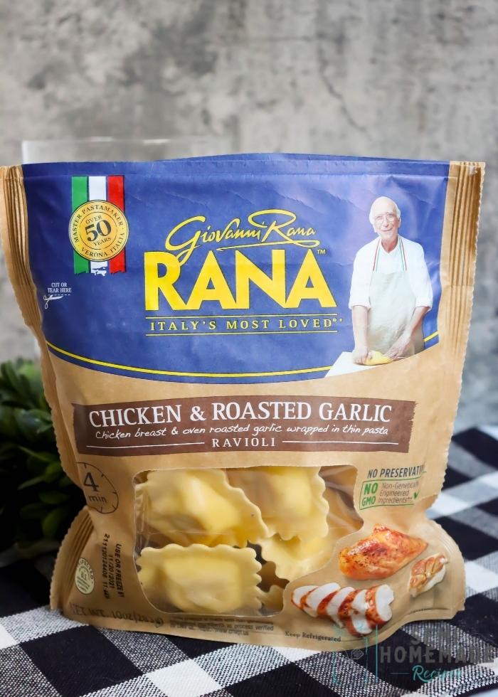 Rana Chicken and Roasted Garlic Pasta