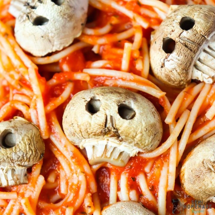 Mushroom Skull Spaghetti