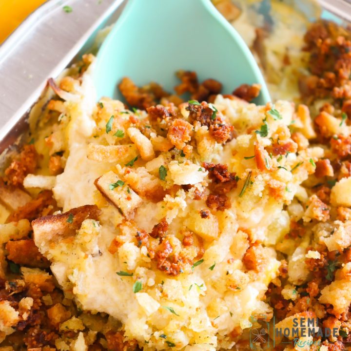 Perfect for summer squash season when you have more summer squash than you know what to do with or simply whenever you want a comforting hug from your southern grandma, this Vintage Squash Casserole is creamy and a perfect side dish!
