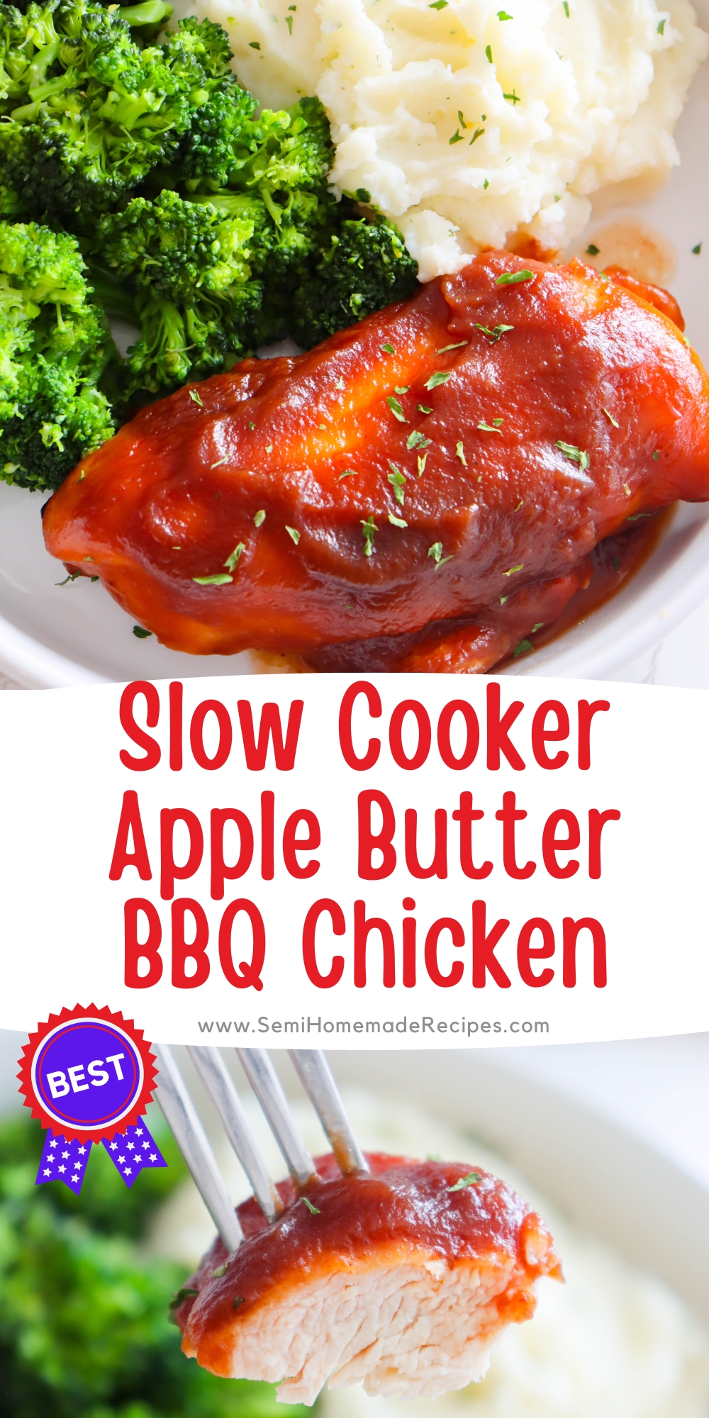 Feeling stressed or overwhelmed? Slow cooker apple butter chicken is the perfect comfort food. It's warm, cozy, and packed with flavor. Make a batch for yourself or share it with loved ones for a heartwarming meal that will soothe your soul.