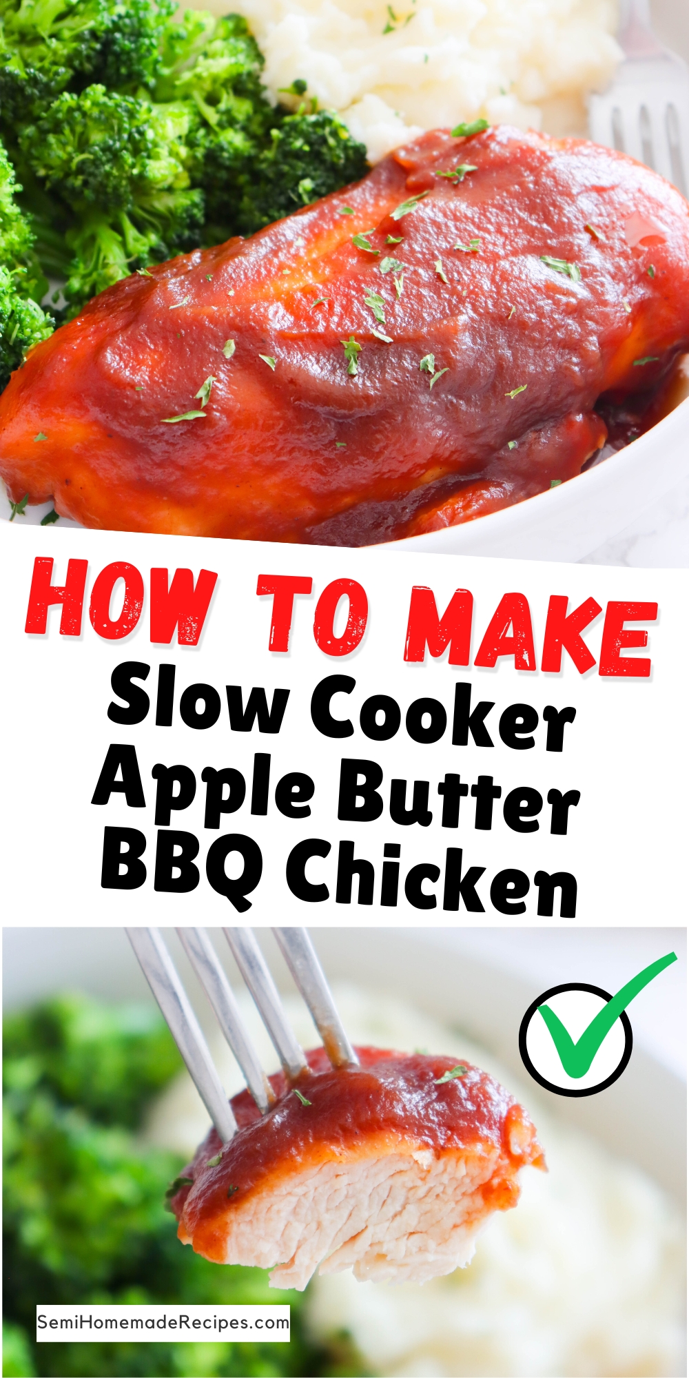 Feeling stressed or overwhelmed? Slow cooker apple butter chicken is the perfect comfort food. It's warm, cozy, and packed with flavor. Make a batch for yourself or share it with loved ones for a heartwarming meal that will soothe your soul.