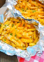 Cheesy Ranch Foil Packet Cheese Fries - Shoppin' Buggy Recipes