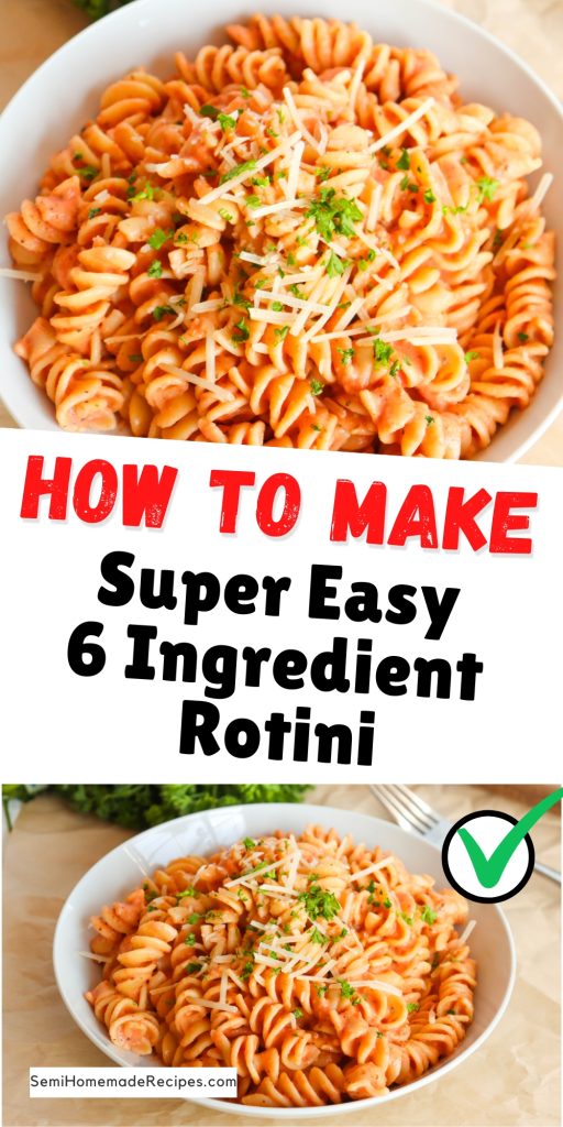 6 Ingredient Rotini - In just a few simple steps and with only 6 ingredients, you can create a delicious rotini dish that will wow your taste buds. Whether you're cooking for yourself, your family, or hosting a gathering, this recipe is a winner. Don't waste time on complex recipes when you can have a satisfying meal on the table in no time.