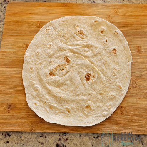 large burrito tortilla