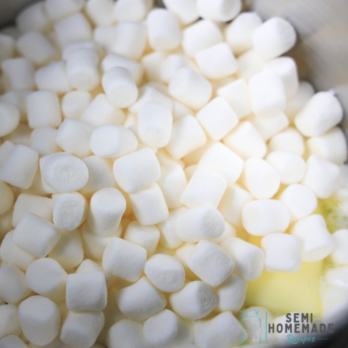 melting marshmallows