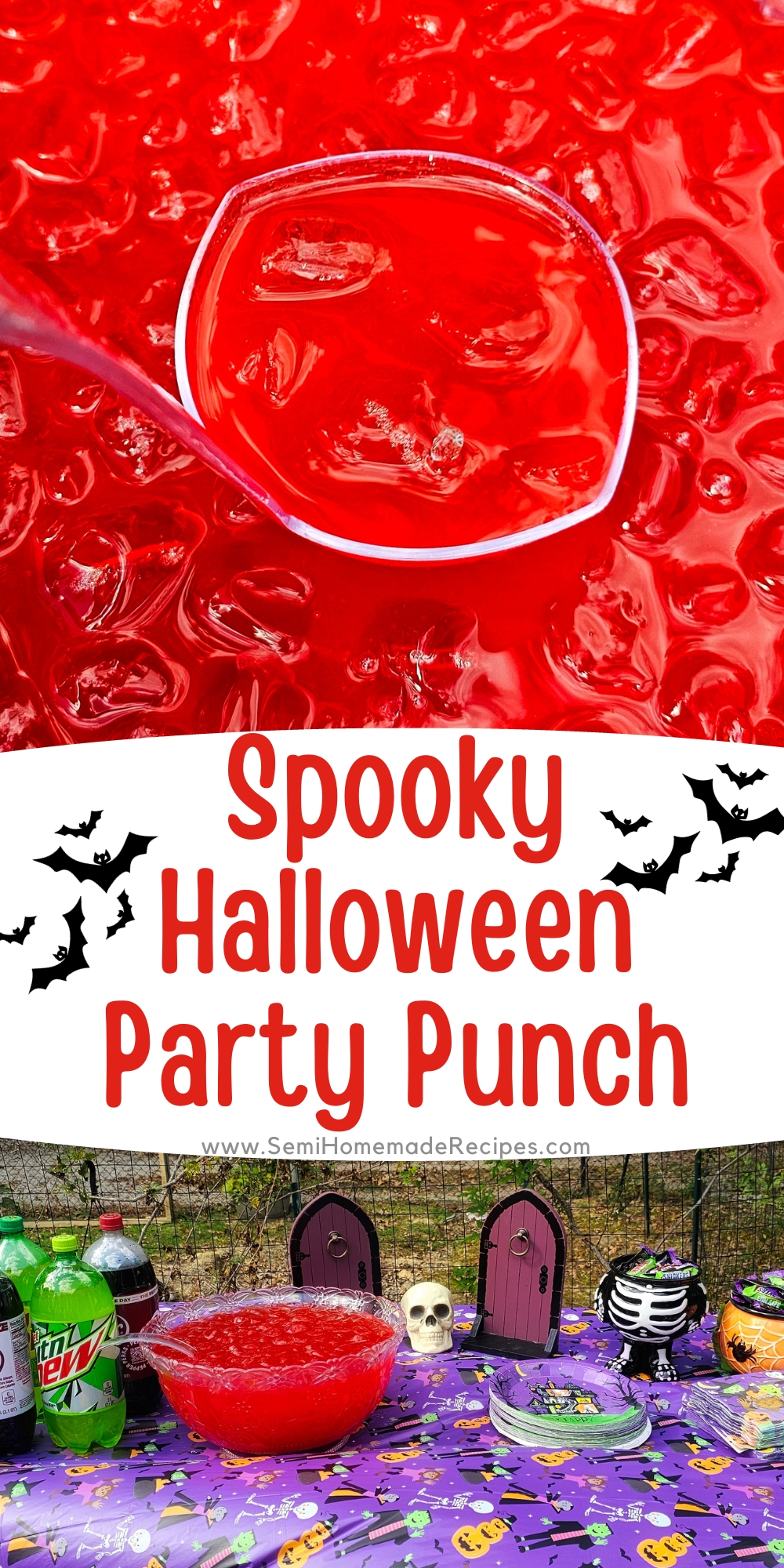 Get ready to brew up a spine-chilling concoction that will leave your Halloween party guests bewitched. This hauntingly delicious Spooky Halloween Party Punch combines a mix of ghoulishly good flavors, perfectly balanced to create a spooky sensation in every sip.