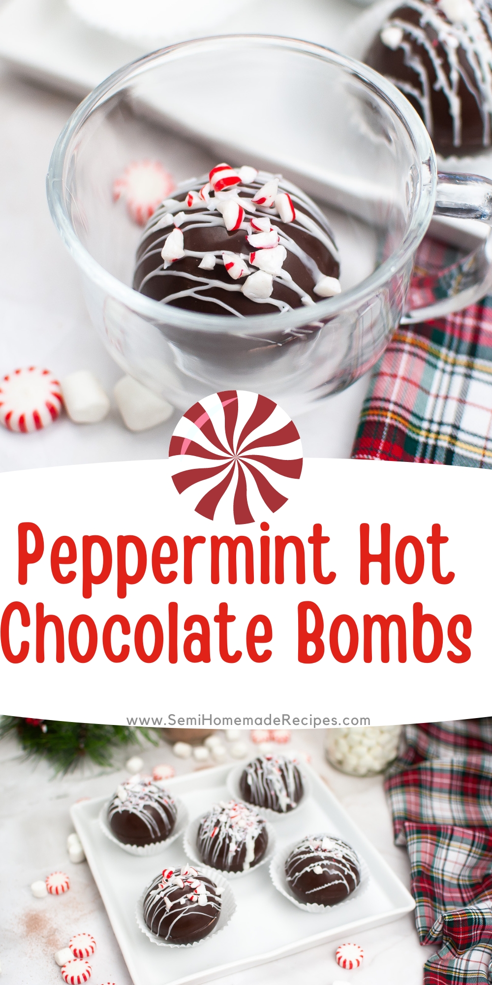 Cozy up by the fireplace and indulge in the ultimate winter treat with this mouthwatering peppermint hot chocolate bomb recipe. These Peppermint Hot Chocolate Bombs are also perfect for holiday gift-giving!