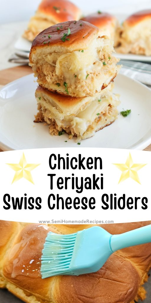 Chicken Teriyaki Swiss Cheese Sliders
