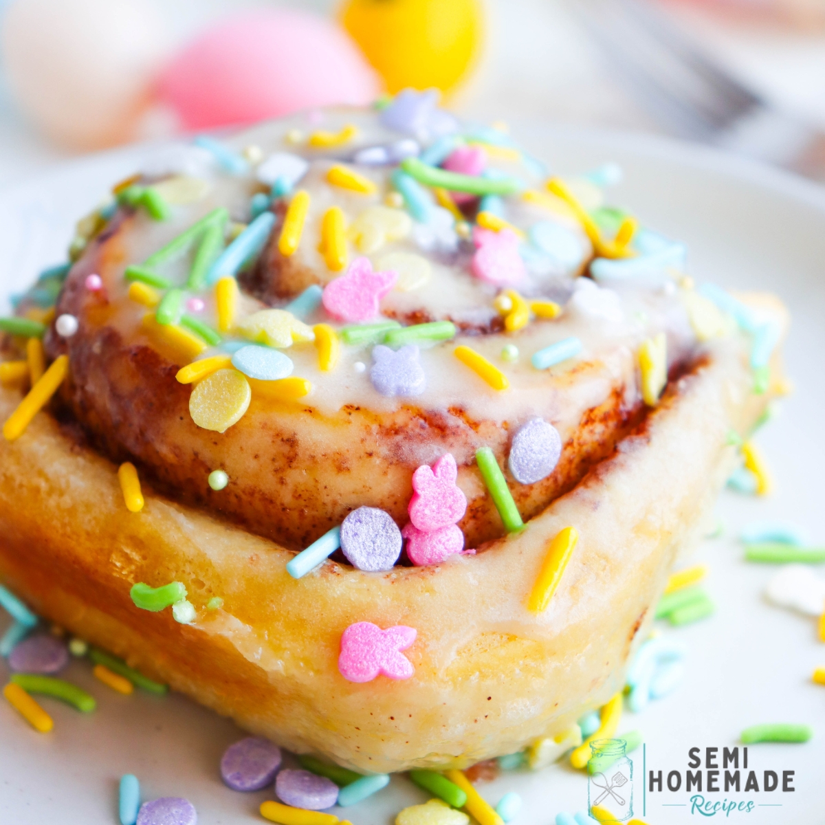 Discover the mouth-watering secret to making the most decadent Easter cinnamon rolls using a TikTok hack involving heavy cream. These taste just like Cinnabon Cinnamon rolls that you get from the mall!