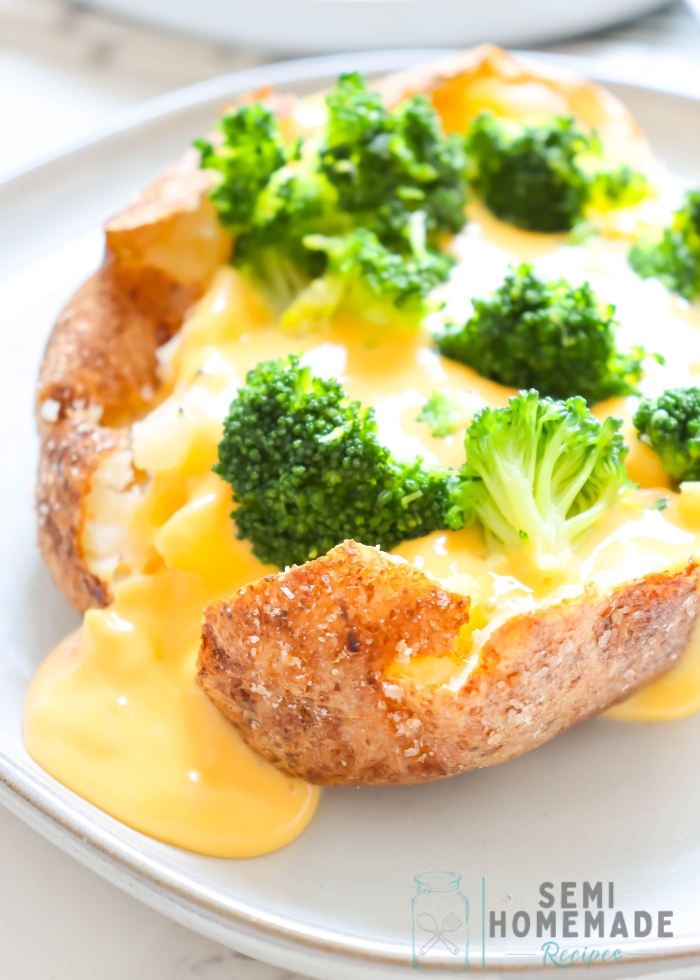 cheddar and broccoli potato