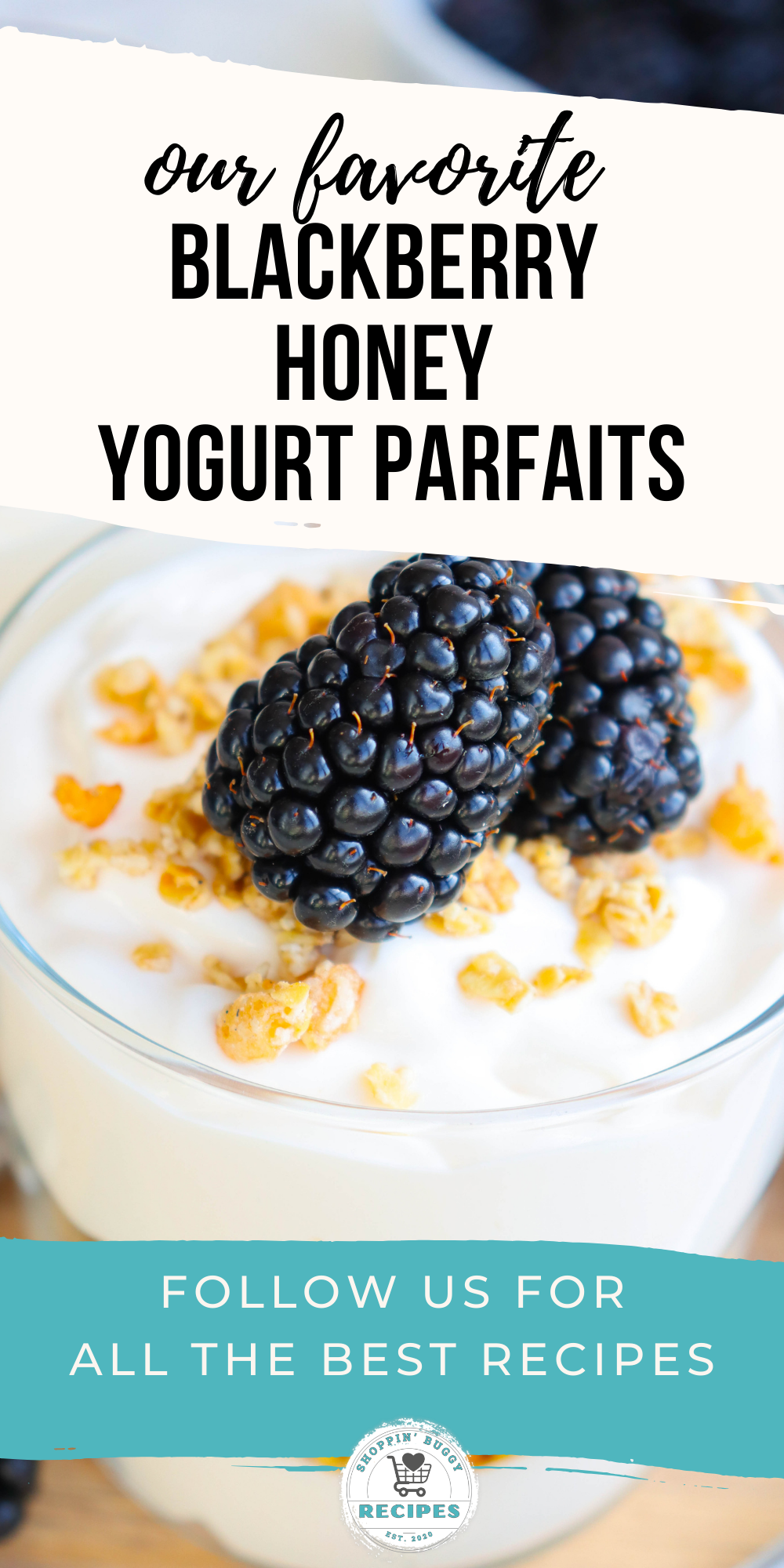 Breakfast that takes less time than making coffee ☕️

This blackberry honey yogurt parfait is just layers of creamy yogurt, fresh berries, crunchy granola, and a little honey drizzle. Super simple but feels like a treat.