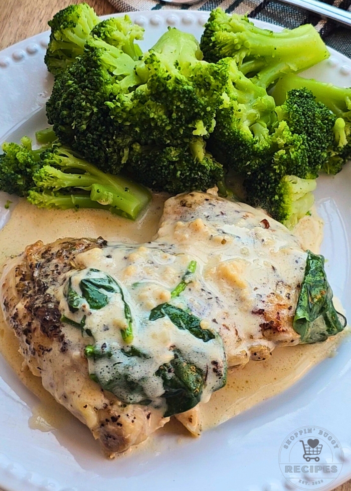 Creamy Garlic Parmesan Chicken Thighs