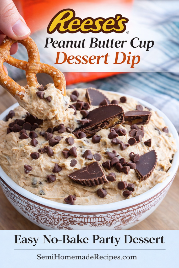 Reese&rsquo;s Peanut Butter Cup Dessert Dip